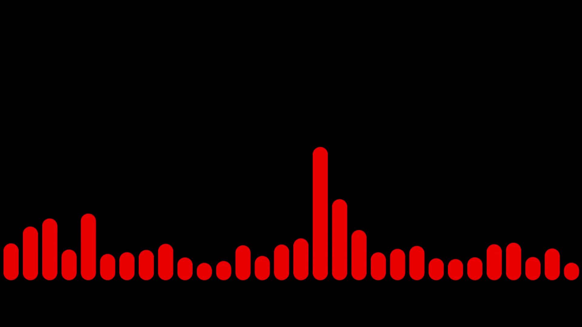 Red Music Equalizer animated background