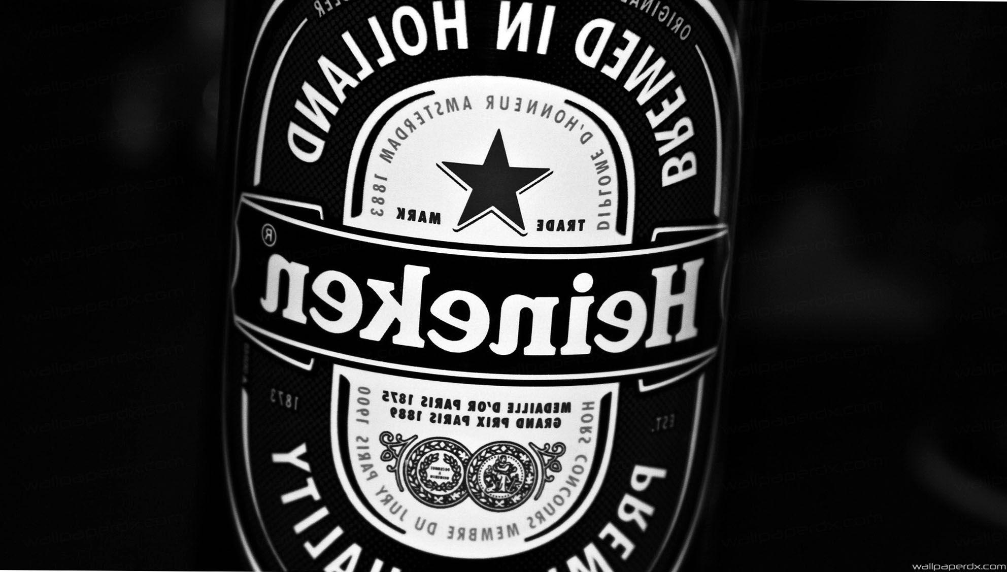heineken beer bottle brand alcohol full HD wallpaper