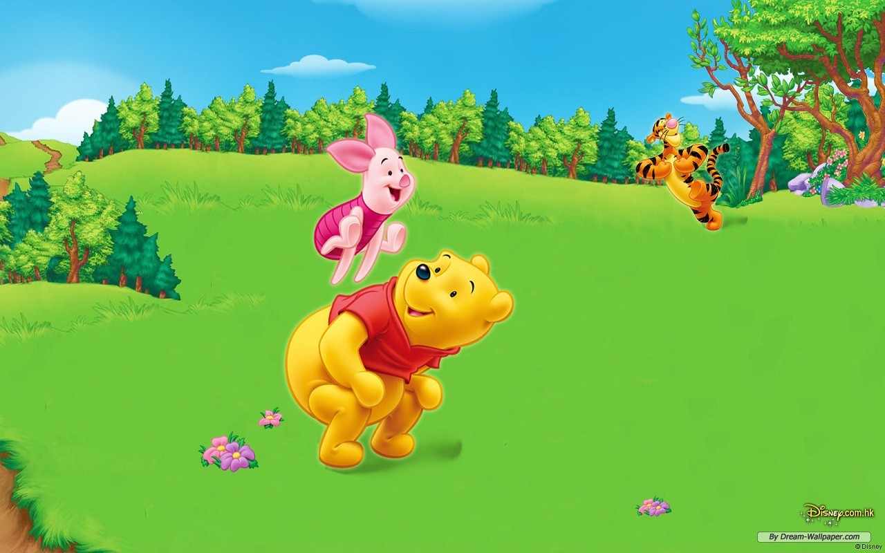 Wallpaper Winnie The Pooh HD A On Cartoon Of Full Pics For Computer
