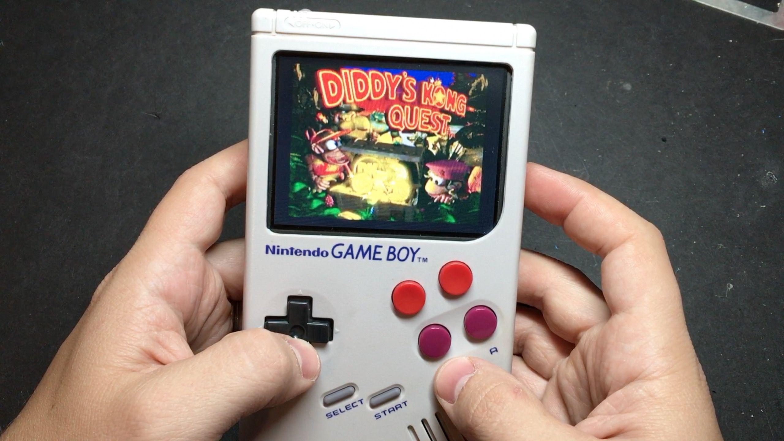 This custom Game Boy can play every game from the NES, Sega Genesis