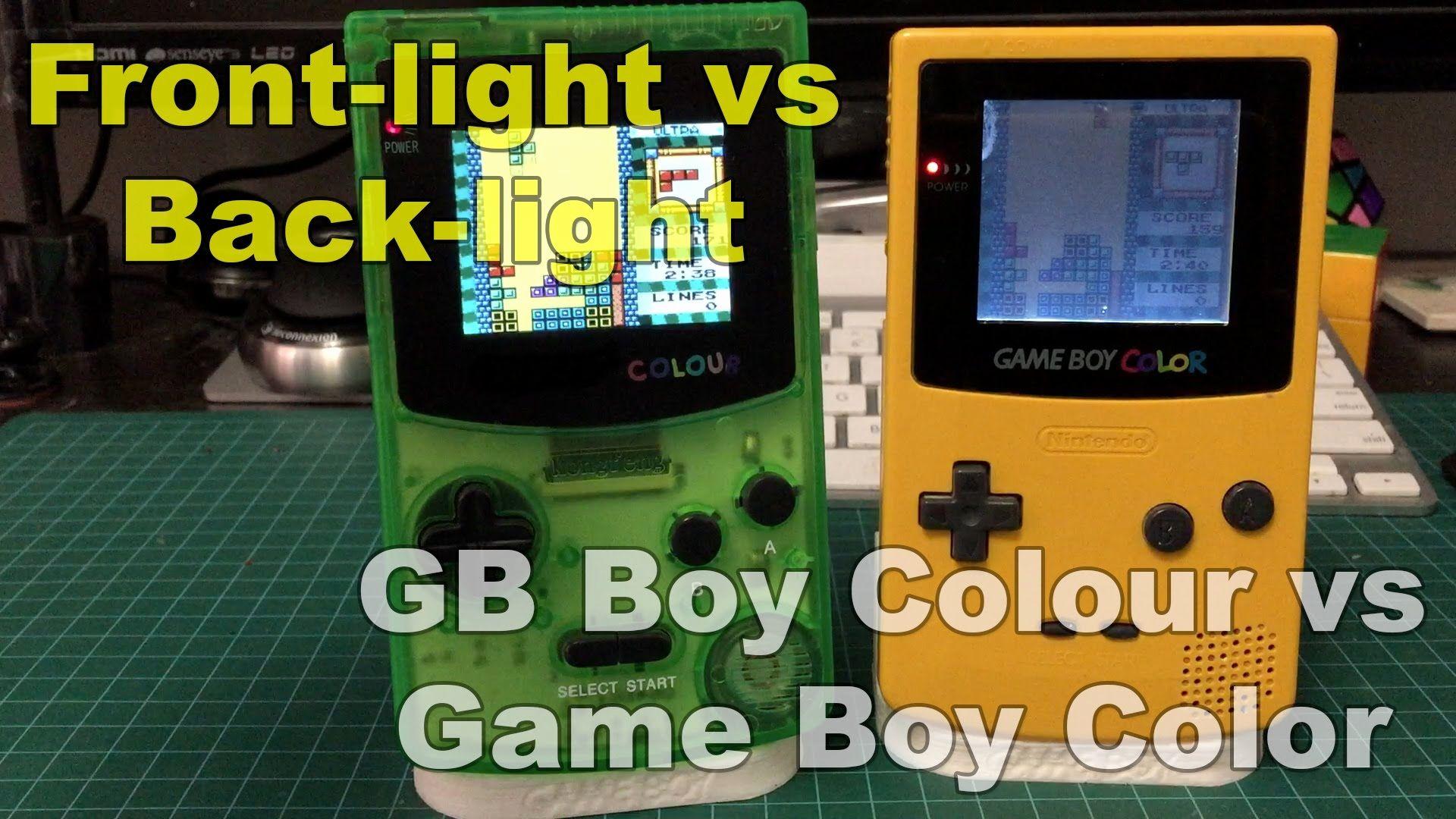 Game Boy Color Rom android Elegant Gb Boy Colour Vs Gameboy Color