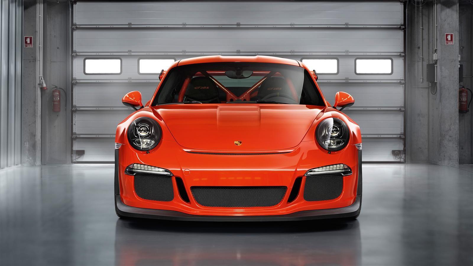 Orange Color Porsche 911 GT3 RS Wallpaper