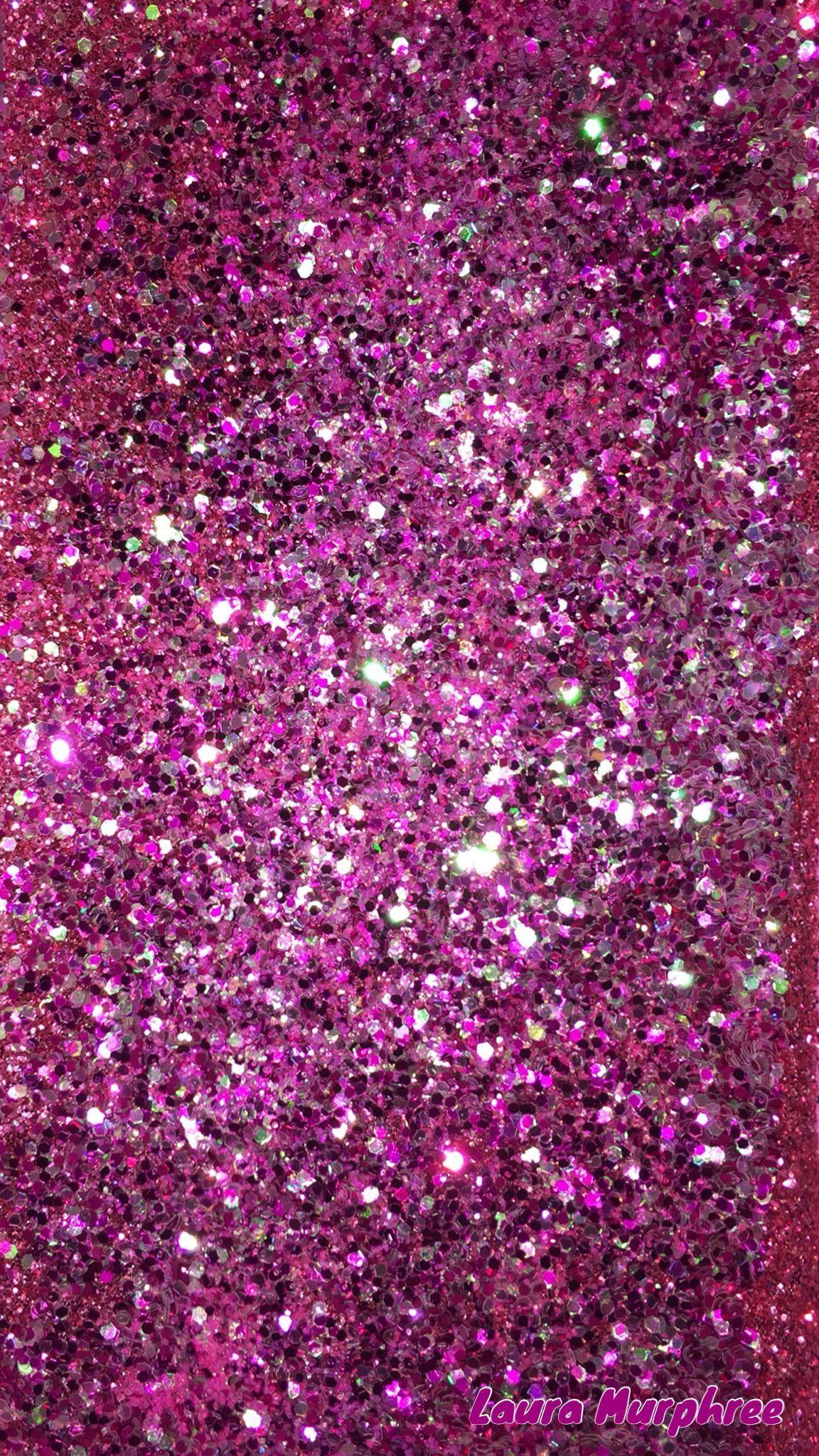 Glitter phone wallpaper pink sparkle background sparkling colorful
