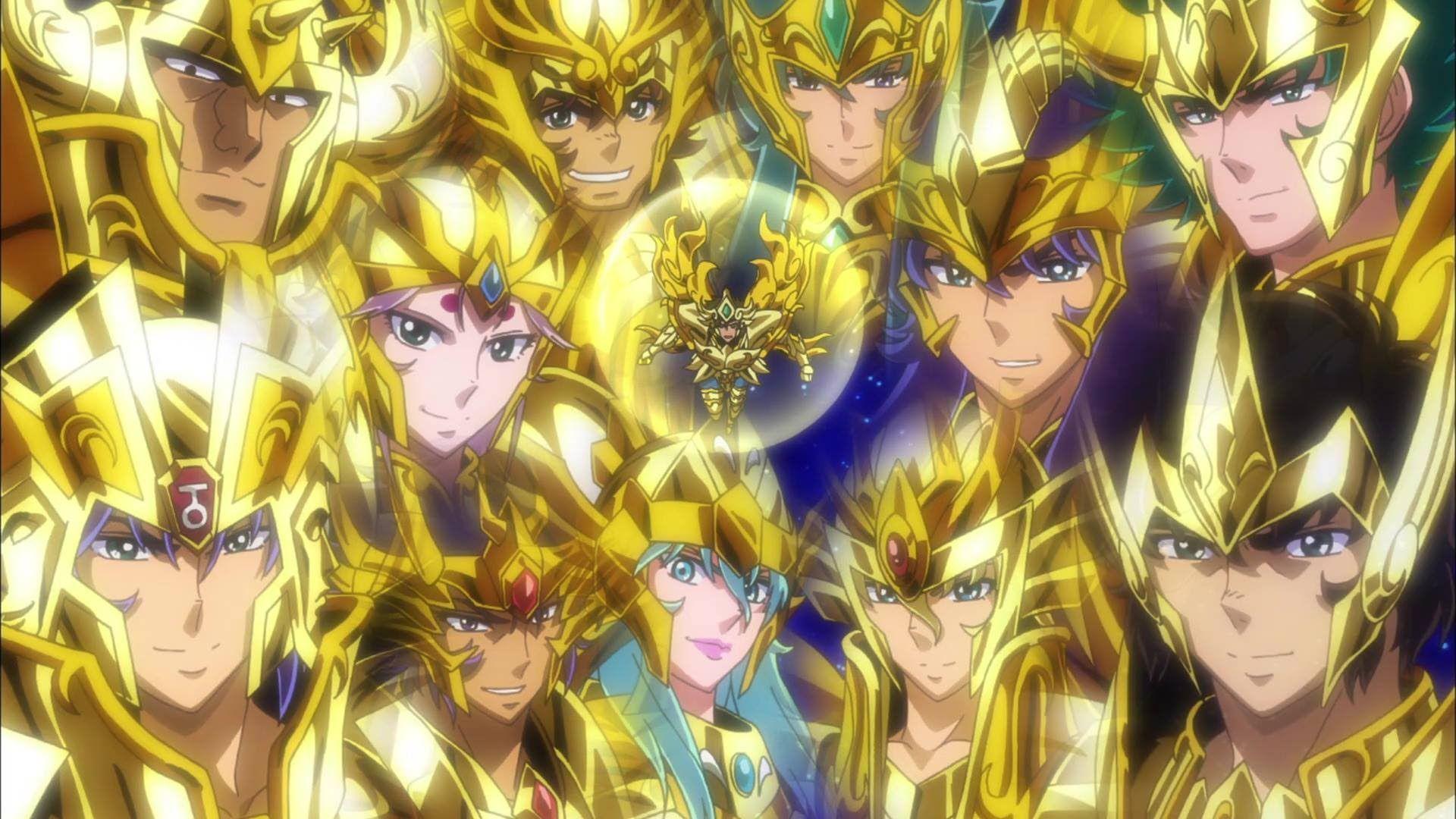 GOLD SAINTS wallpaper by FranciscoETCHART on DeviantArt