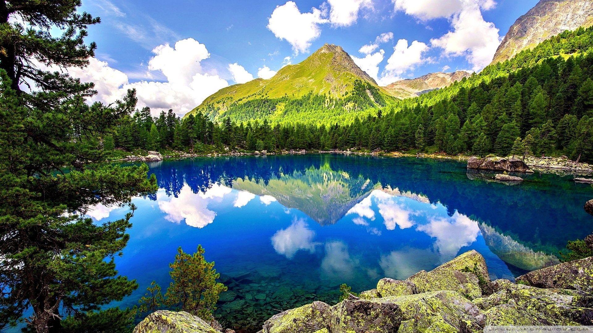 Spring Mountain Landscape ❤ 4K HD Desktop Wallpaper for 4K Ultra HD