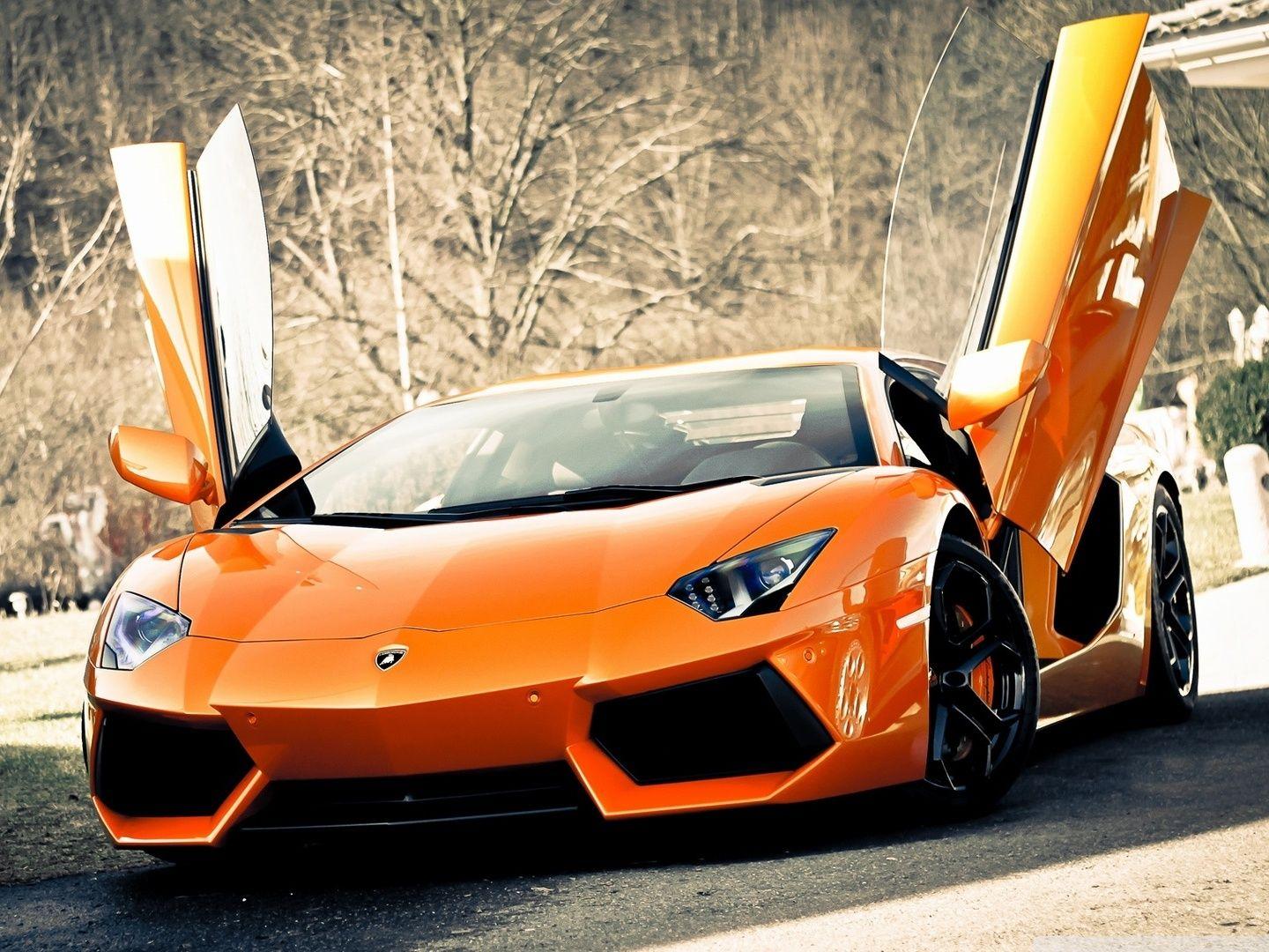 Super Lamborghini Aventador Car ❤ 4K HD Desktop Wallpaper for 4K