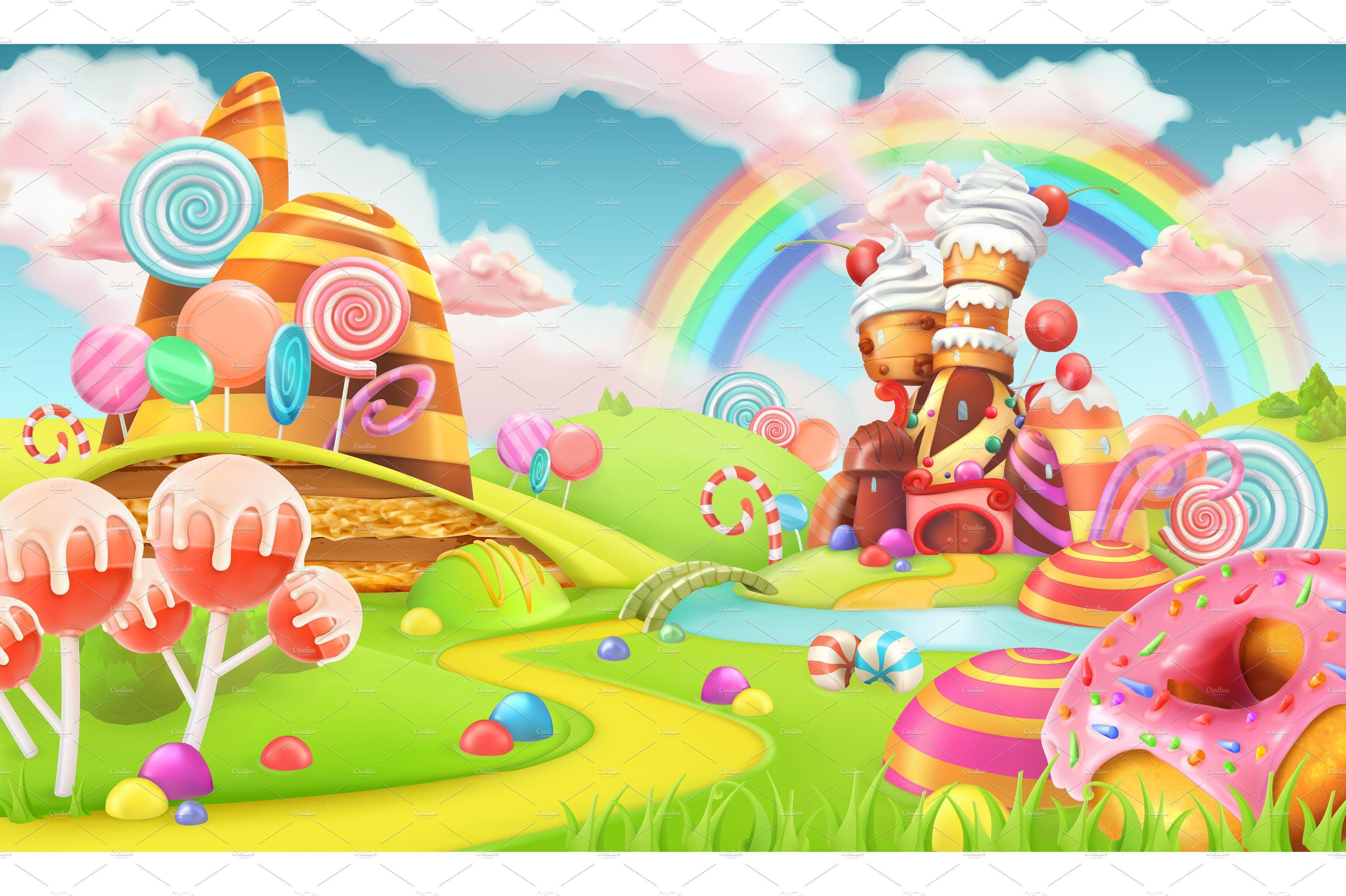 Candyland Wallpaper HD (60+ images)