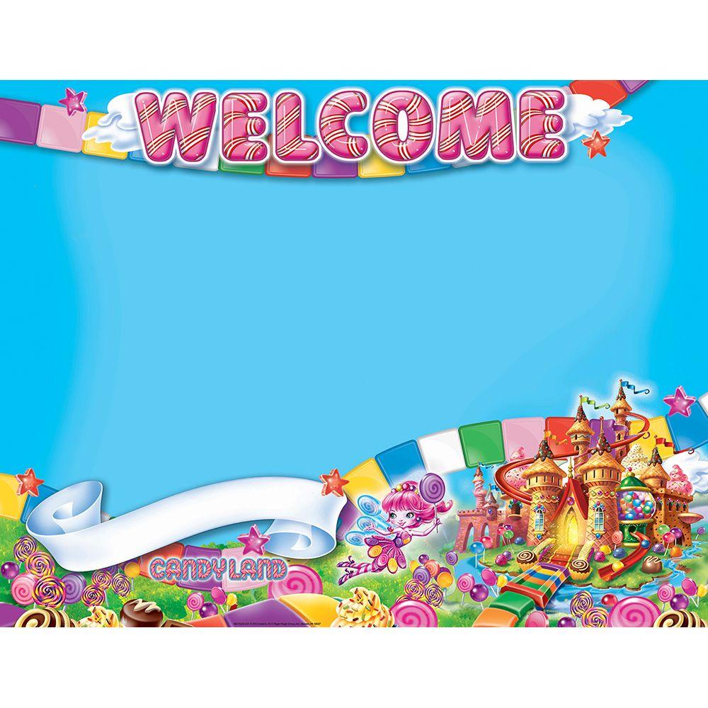Candy Land Welcome School Posters