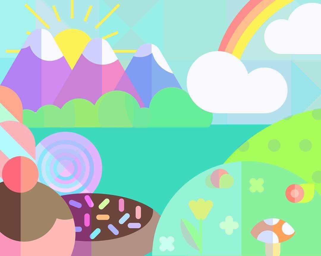 New header #candyland #background #illustration #graphic