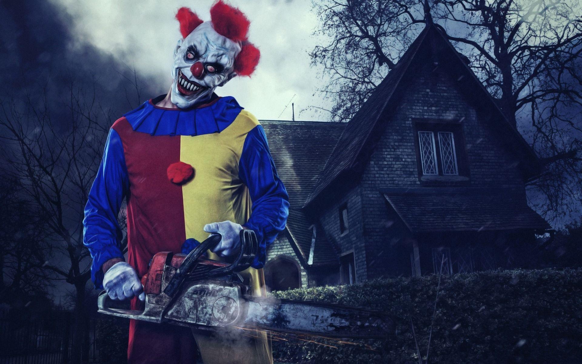 Killer Clown Wallpaper 4k