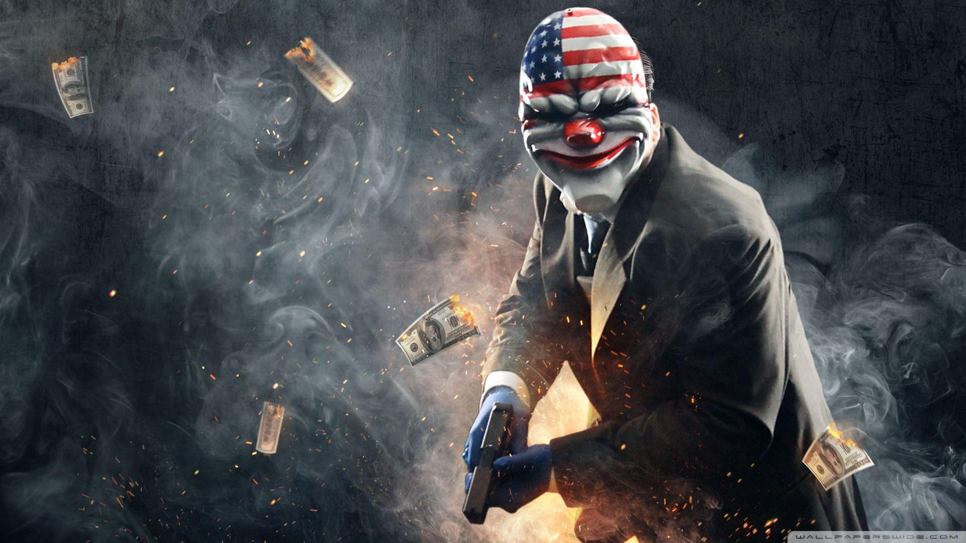 Clown Payday 2 HD Wallpaper
