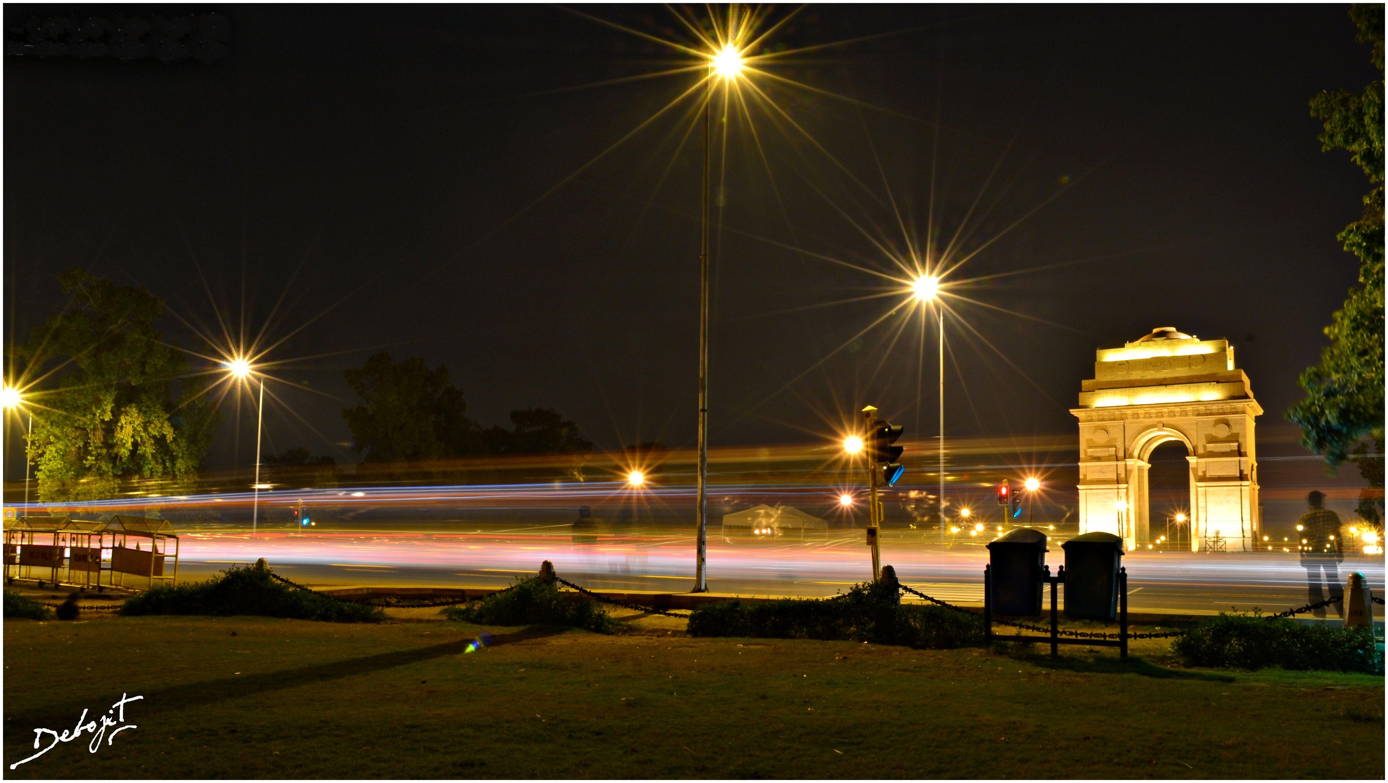 The India Gate. World Tourism Day