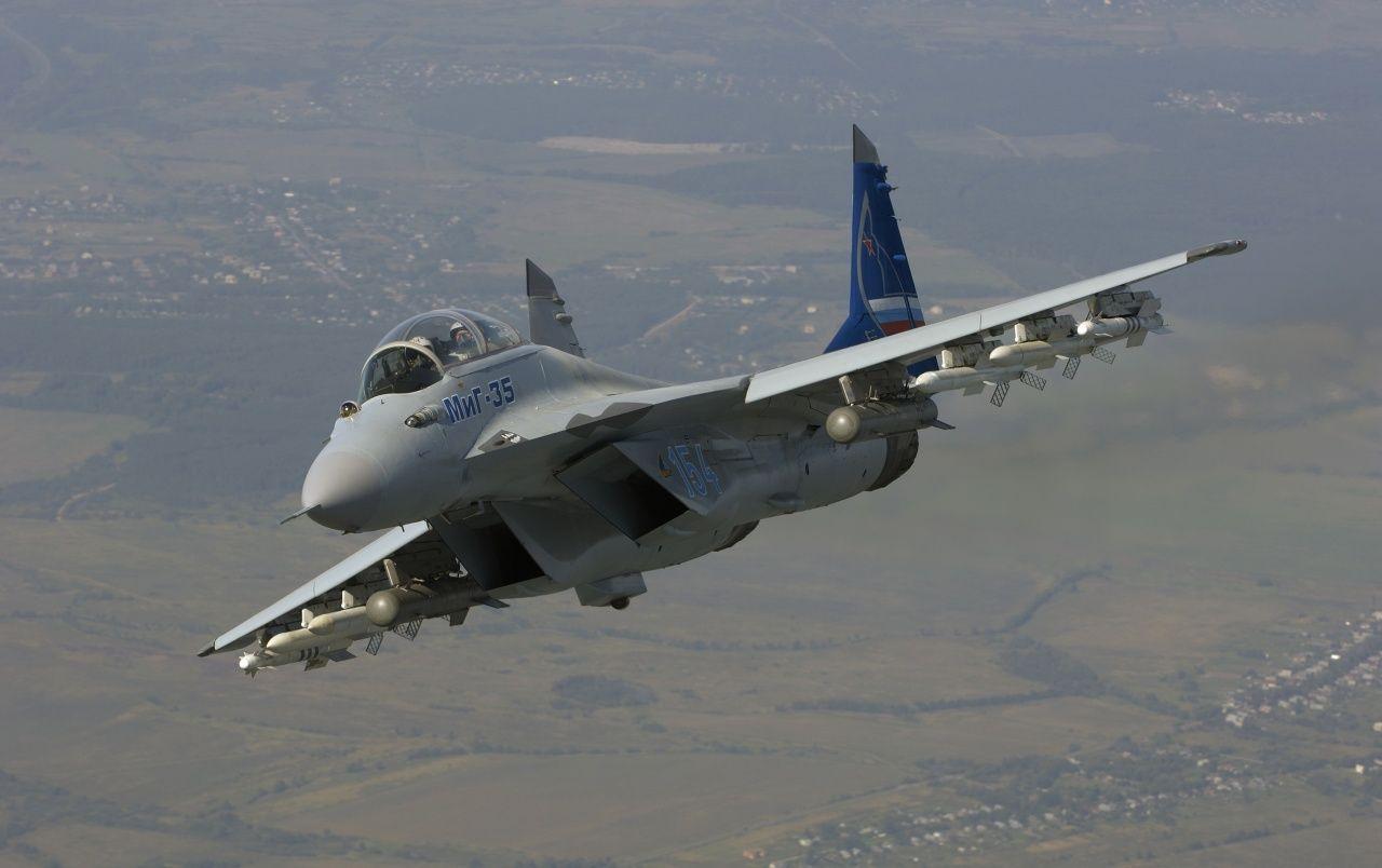 MiG -35 Blue Tail wallpaper. MiG -35 Blue Tail