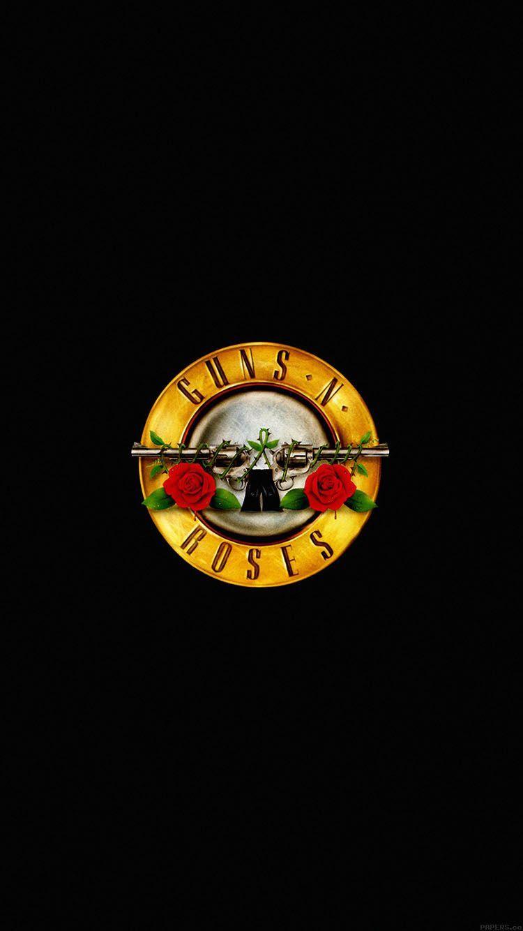 Wallpaper Guns N Roses Logo Music Dark. IPhone6