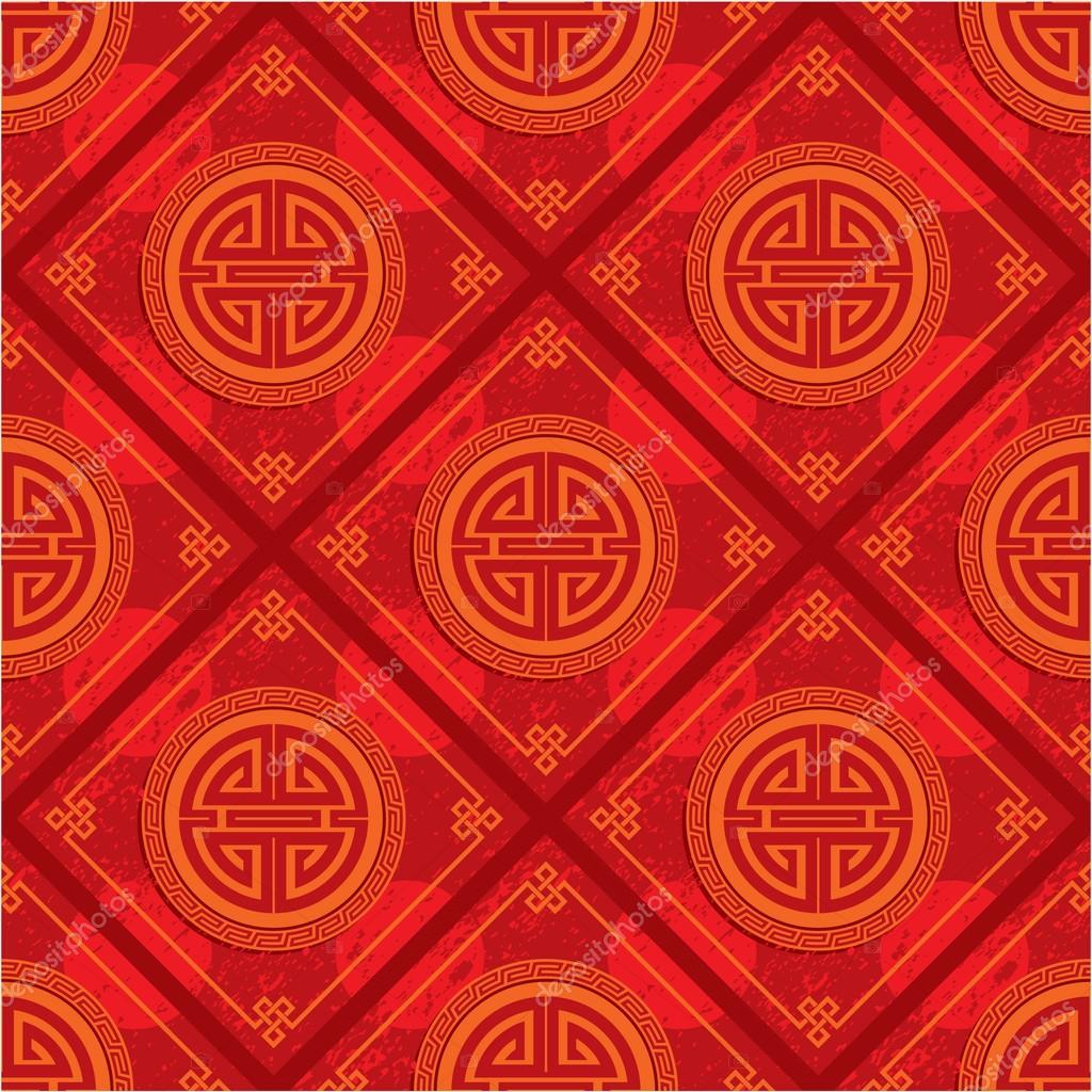 chinese pattern wallpaper depositphotos 8918775 stock illustration