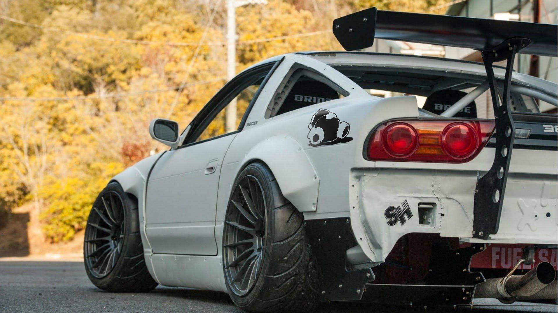 Sleeping Panda Domestic Market Themed Die Cut Vinyl