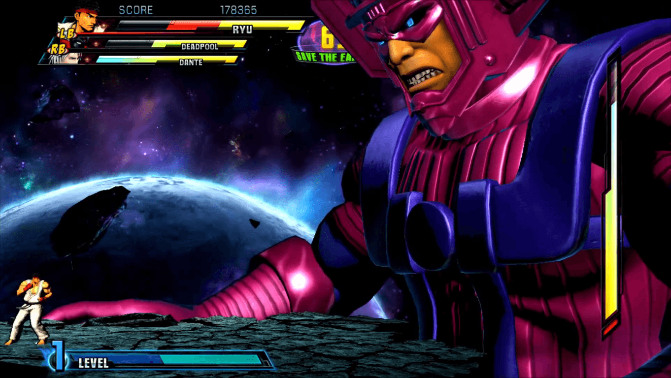 Fate of the Earth. Marvel vs. Capcom