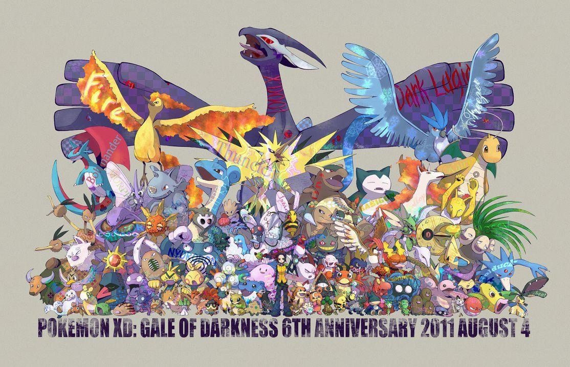Pokemon XD 6th Anniversary By Xxxsak Hi