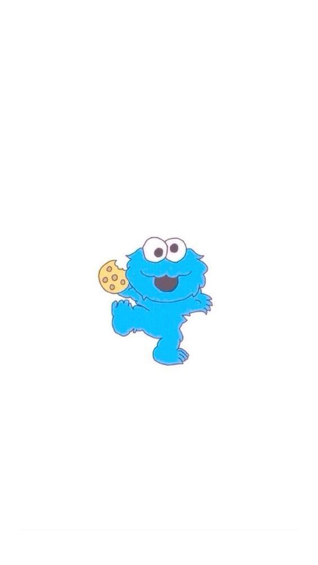 Baby Cookie Monster iPhone HD Wallpaper