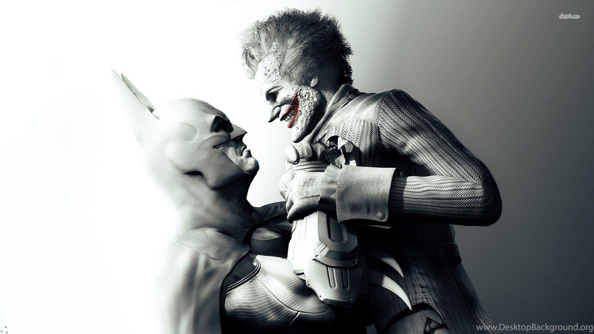 Batman Vs Joker Batman Arkham Asylum Wallpaper Game. Desktop