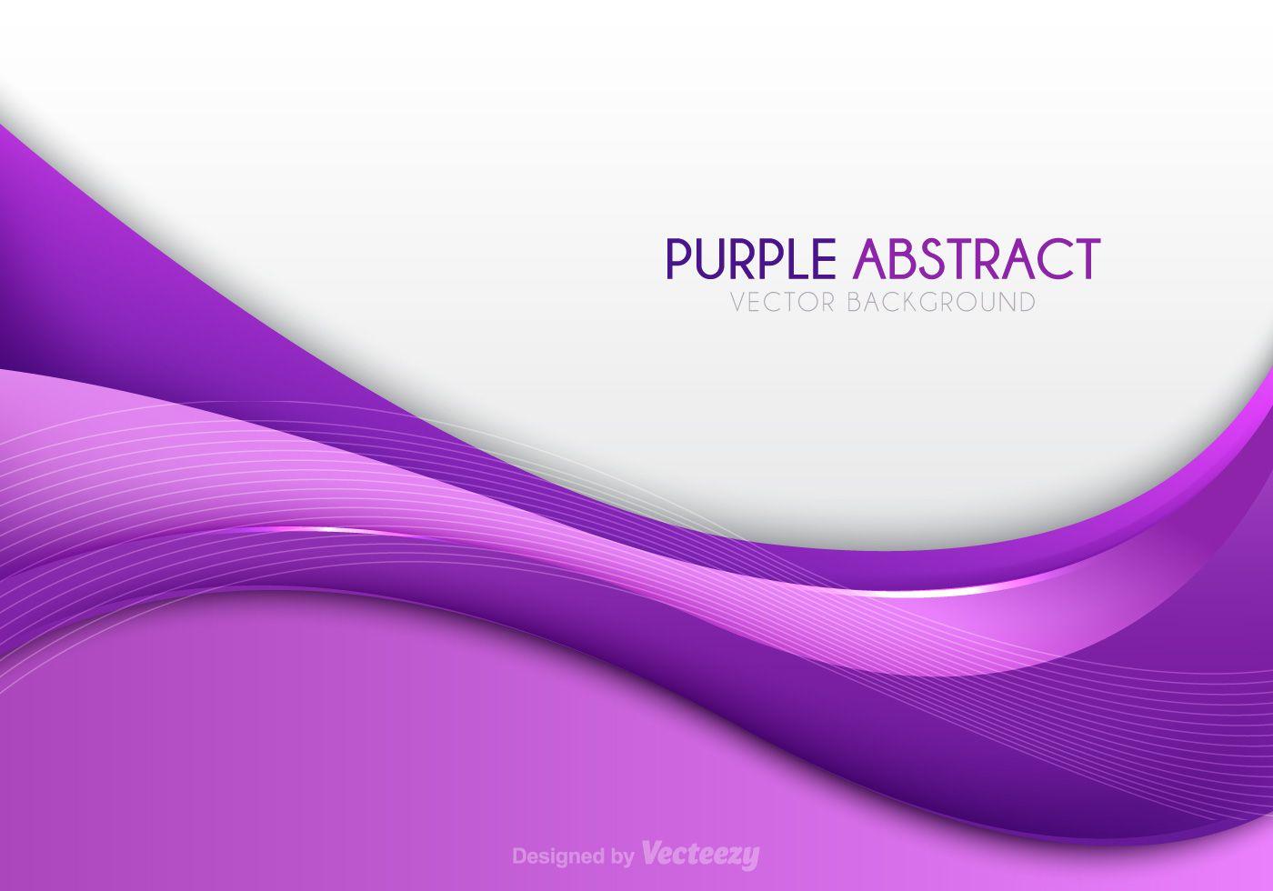 Purple Abstract Vector Background Free Vector Art, Stock