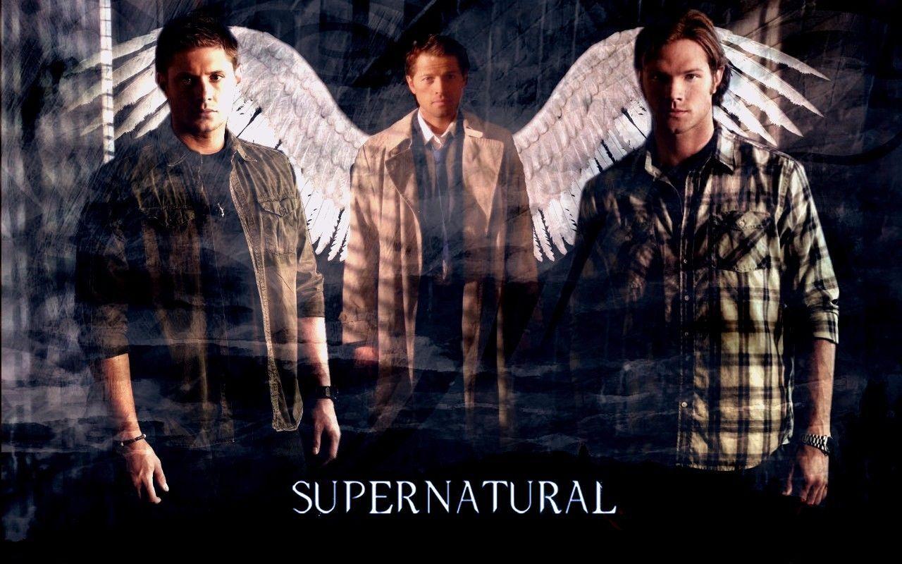 Jensen Ackles as Dean.Misha Collins as Castiel.Jared Padalecki