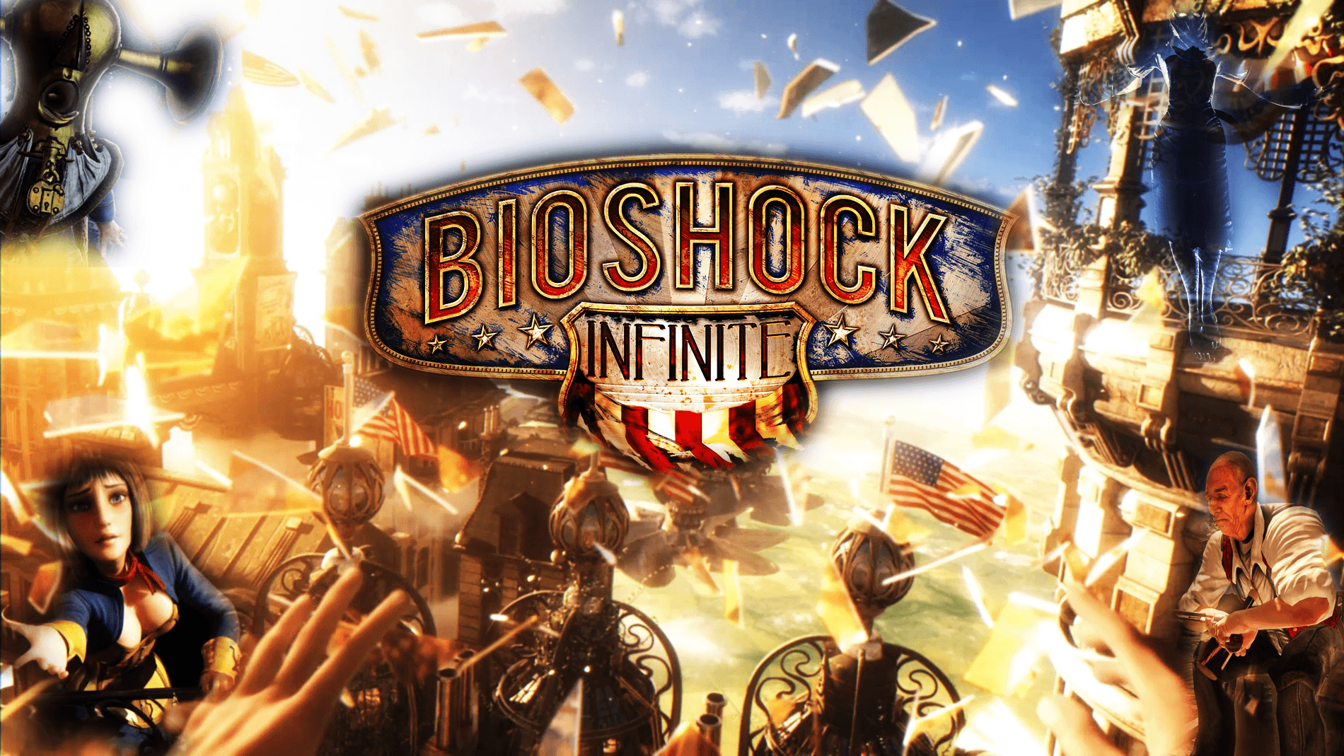 BioShock Infinite Logo HD Wallpaper, Background Image