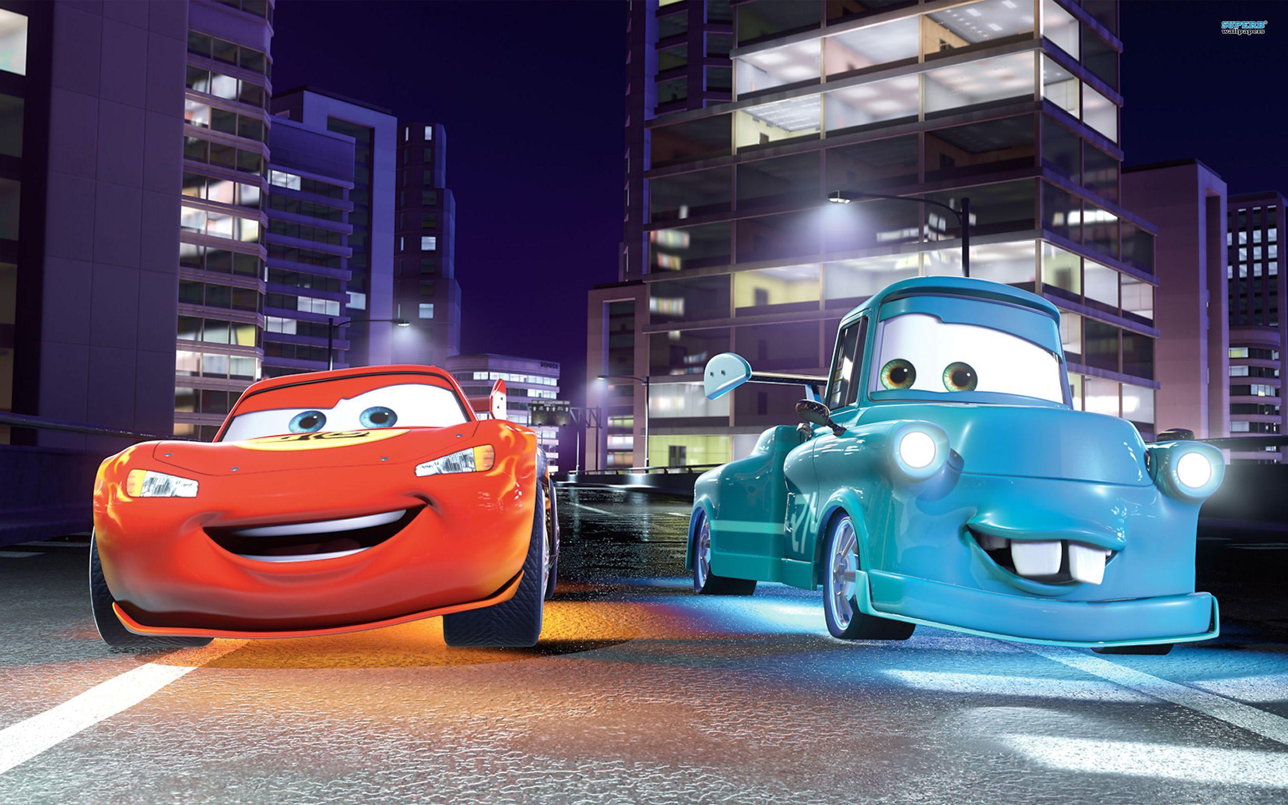Lightning McQueen And Mater Cars 2 HD Wallpaper, Backgrounds Image.