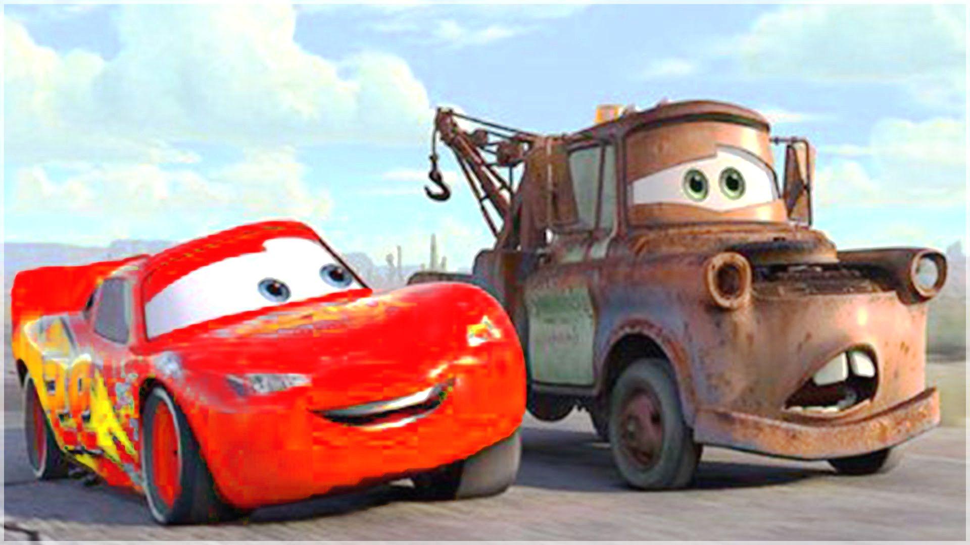Mater And Lightning McQueen Cars 2 Character Wallpaper For Alluring