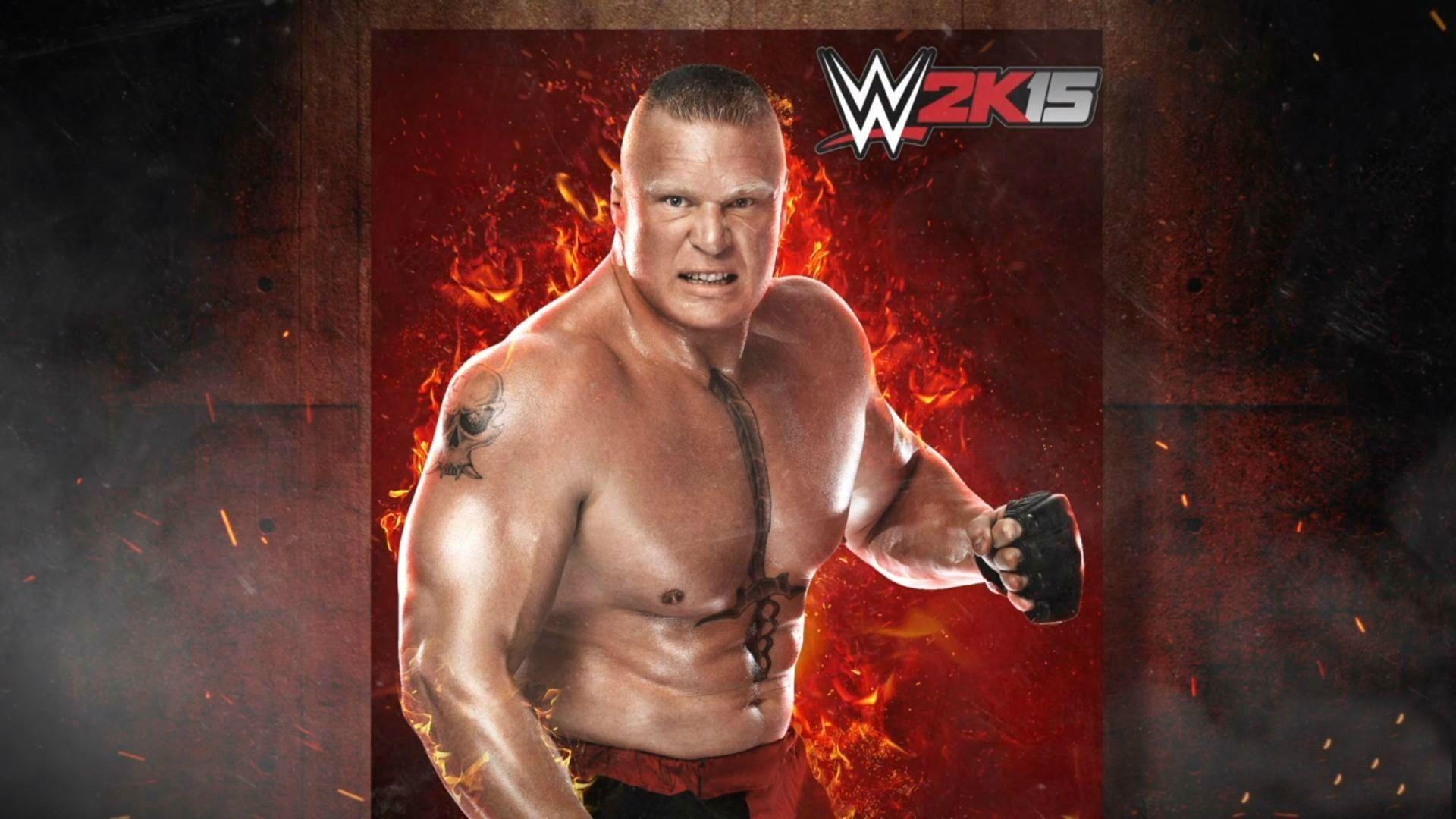 Free Download Wwe Champion Brock Lesnar Wallpaper