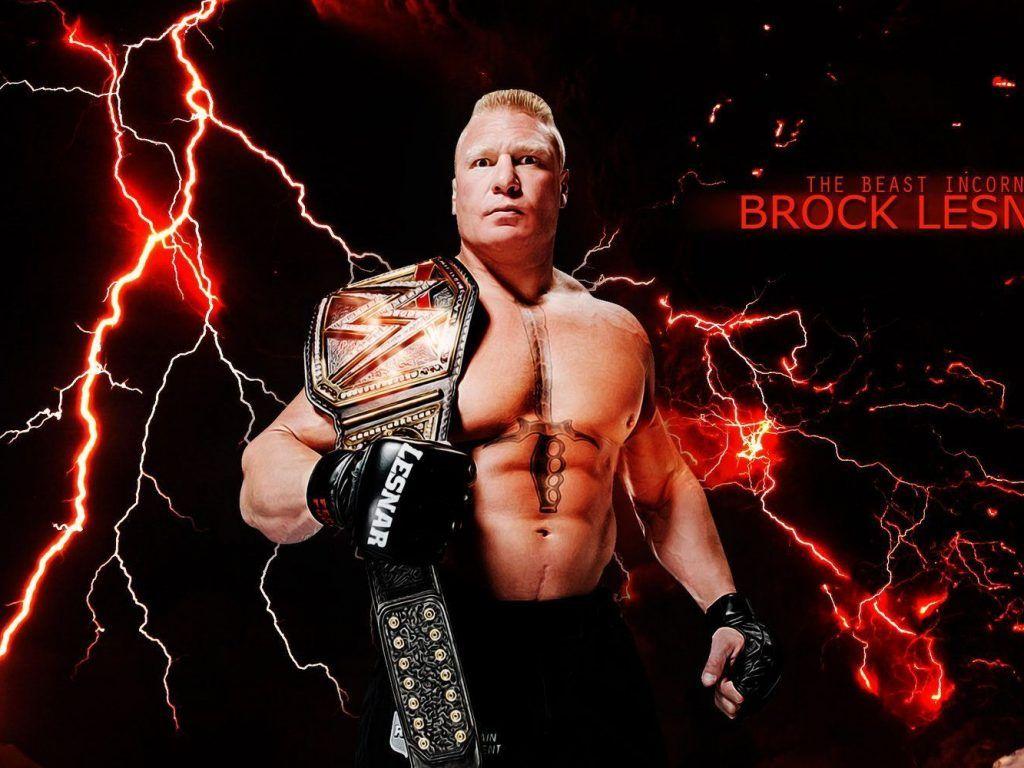 WWE The Beast Brock Lesnar Wallpaper Latest HD Image