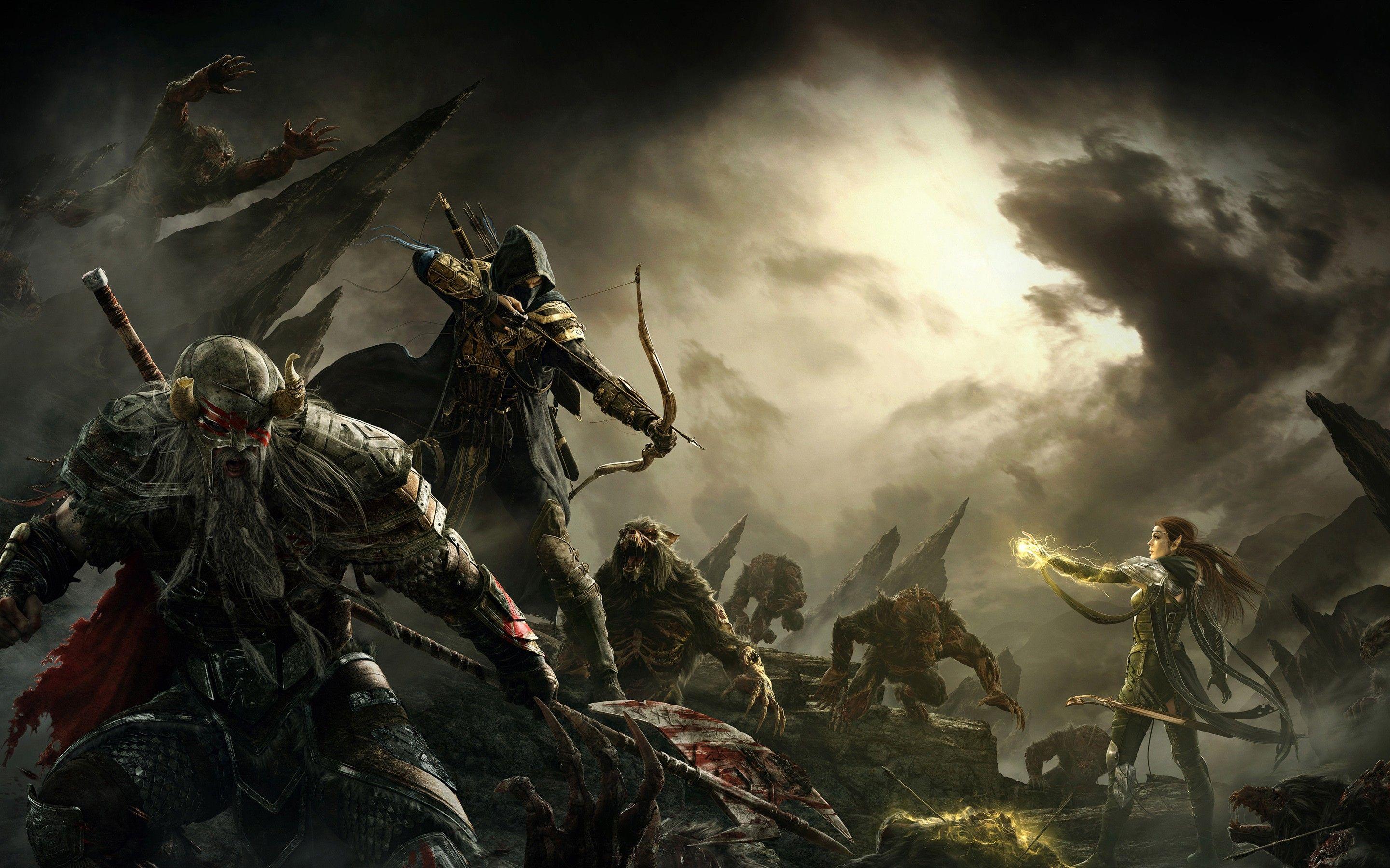 The Elder Scrolls Online Game, HD Games, 4k Wallpaper, Image