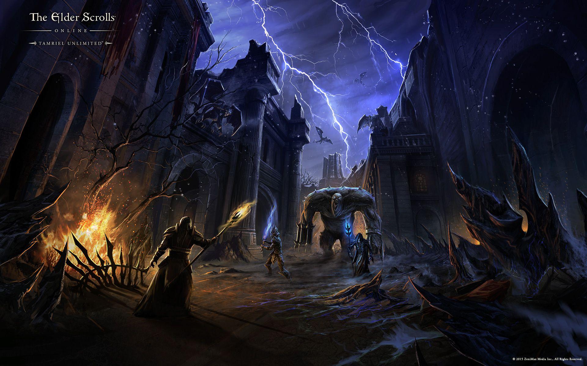 The Elder Scrolls Online Wallpaper The Elder Scrolls: Fan site