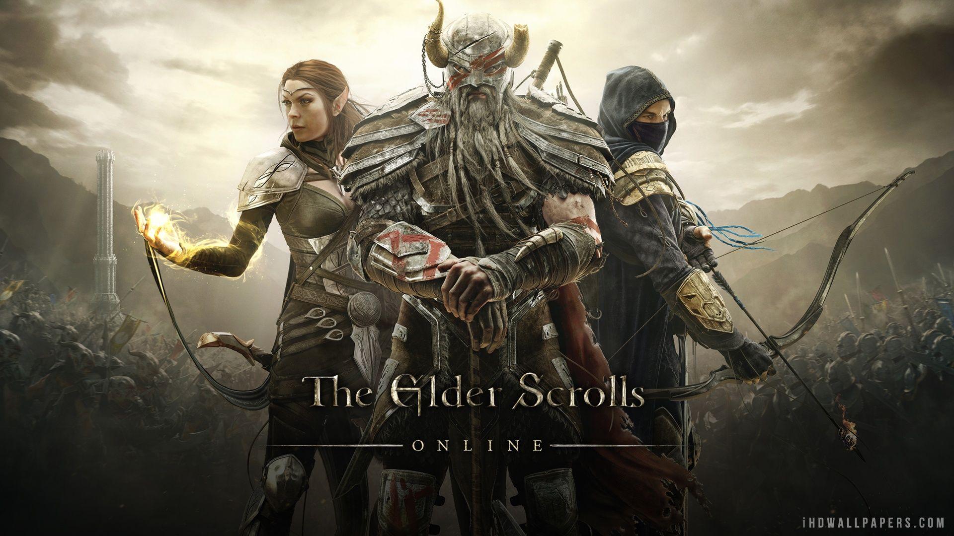 Elder Scrolls Online Logo HD Wallpaper, Background Image
