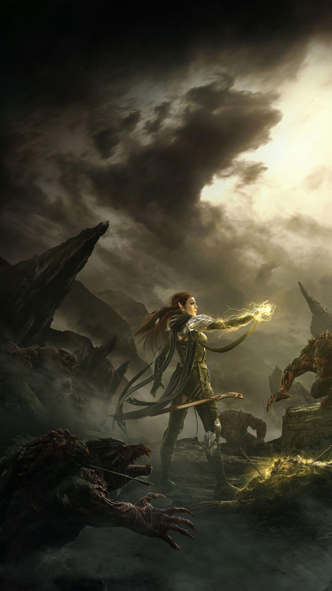 Video Game The Elder Scrolls Online (1080x1920) Wallpaper
