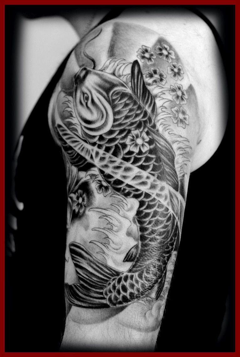 Marvelous Best Koi Fish Tattoo Ideas Pic Of Black Concept