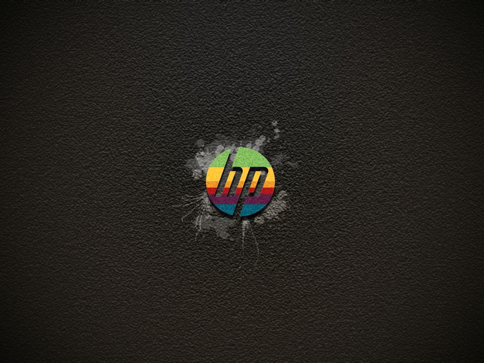 HP Color Logo wallpaper. HP Color Logo