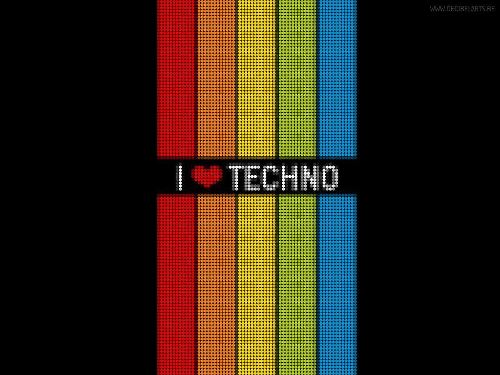 I Love Techno Wallpaper. I Love Techno Wallpaper