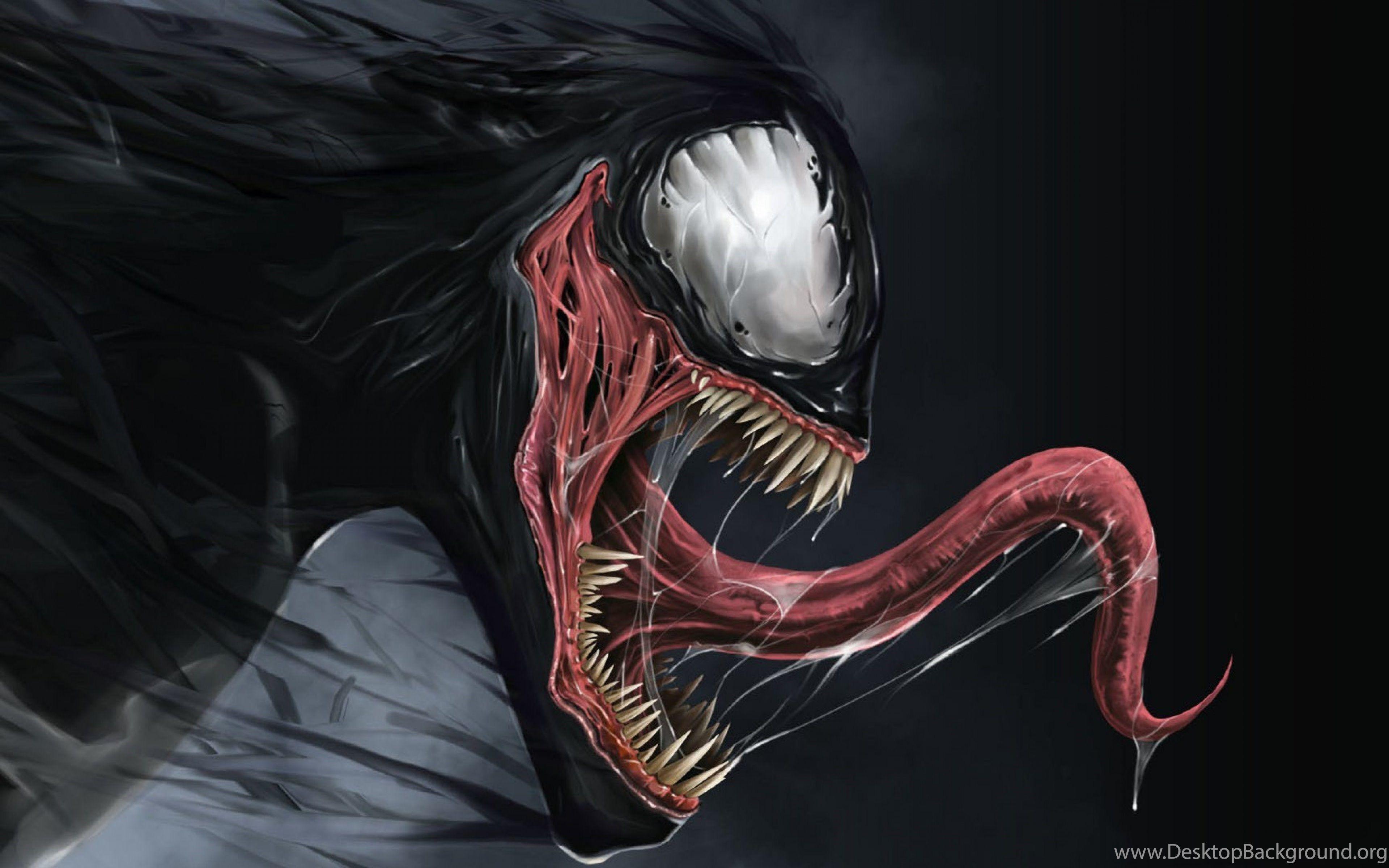 HD Background Venom Spider Man 3 Marvel Comic Black Wallpaper