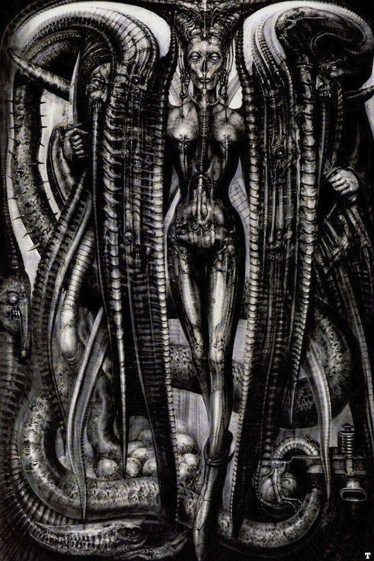 The 50 best H.R. Giger image. Giger alien, Surreal