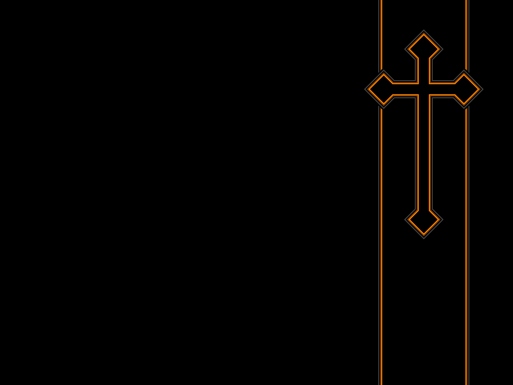 Orange Cross Wallpaper
