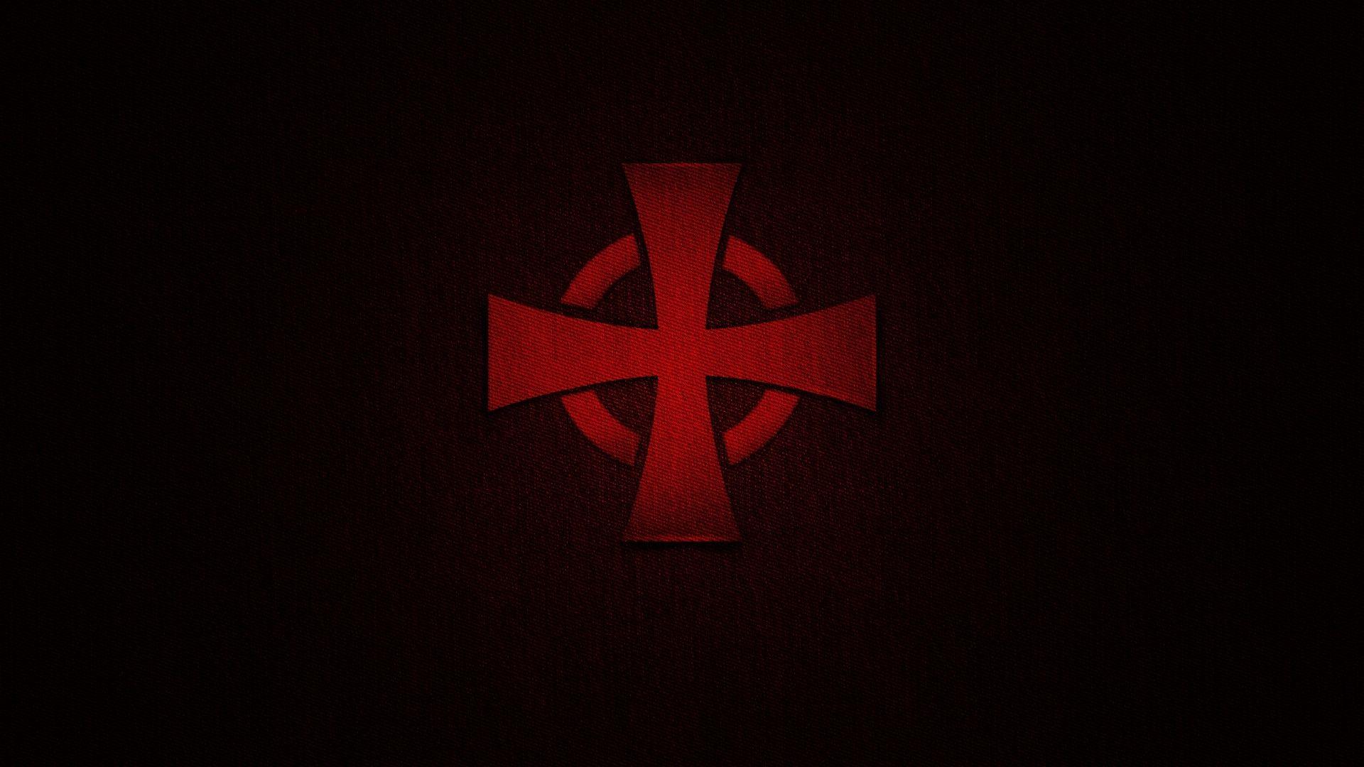 New Knights Templar Cross Wallpaper FULL HD 1920×1080 For PC