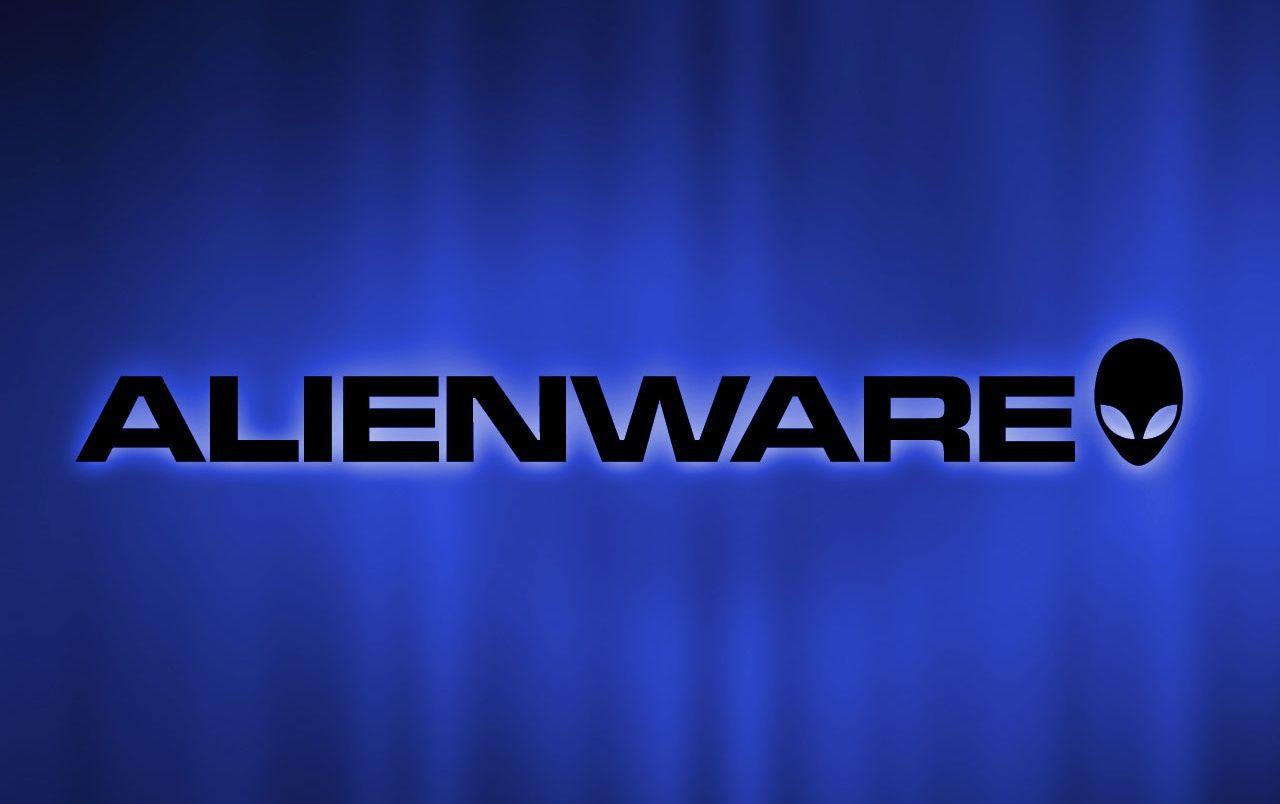 logo alienware bleu