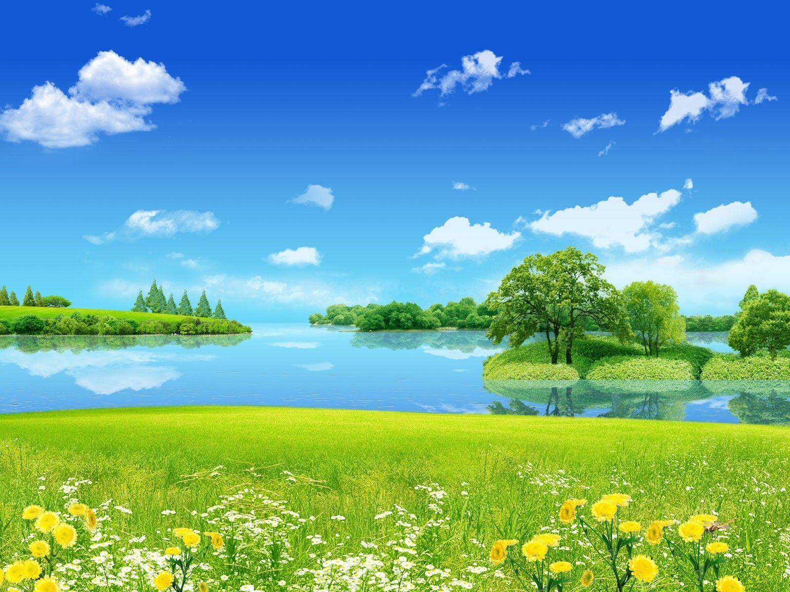 Landscape Nature Wallpaper. Nature. Beautiful
