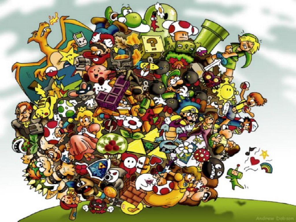Nintendo Characters HD Wallpaper, Background Image