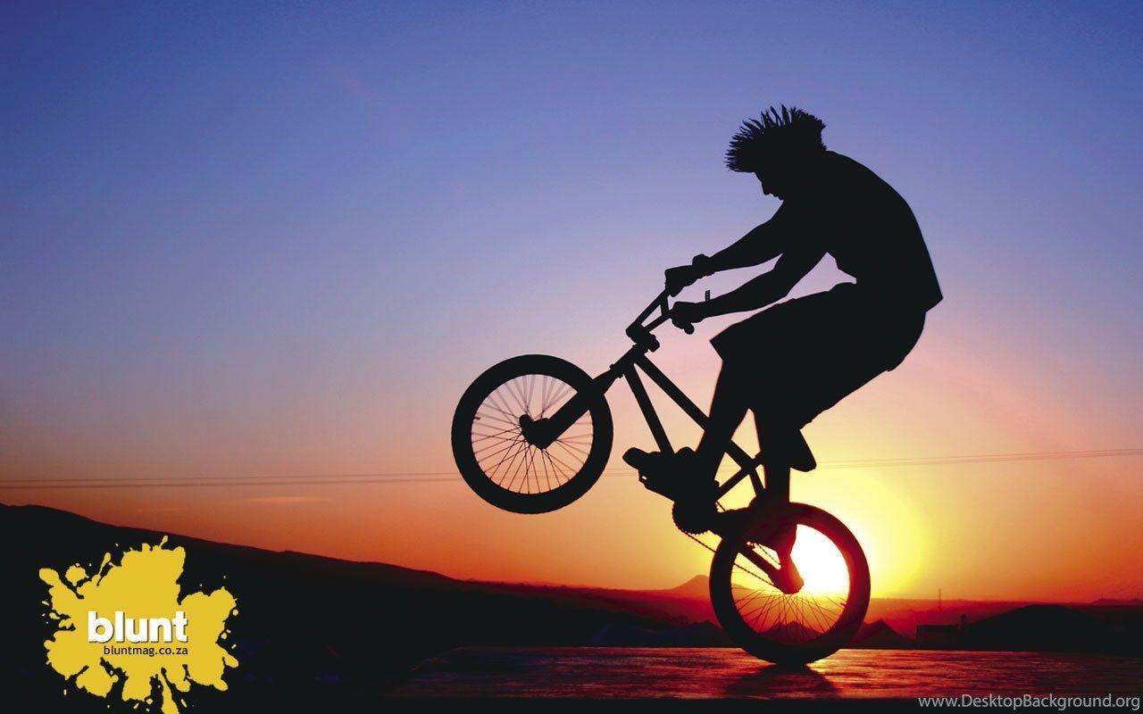 Bmx Stunt Wallpaper HD Desktop Background