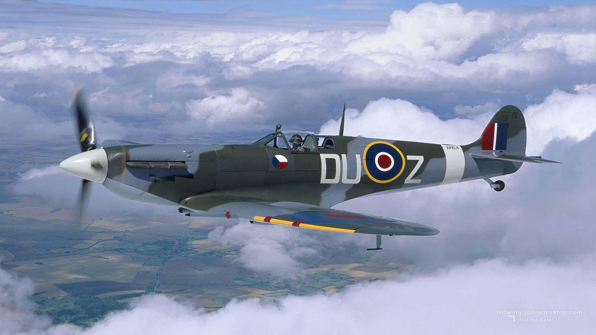 WW2 War Planes. world of warplanes spitfire attack plane. Fighter