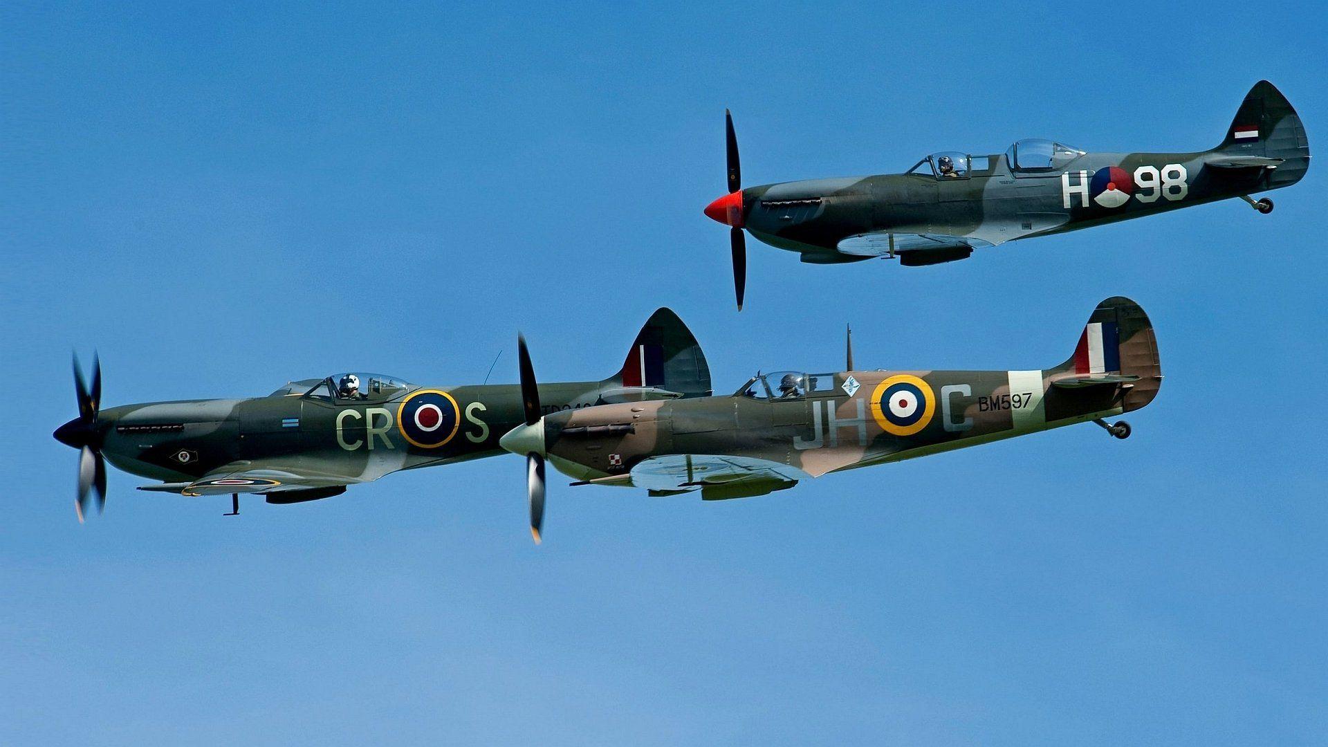 Supermarine Spitfire HD Wallpaper