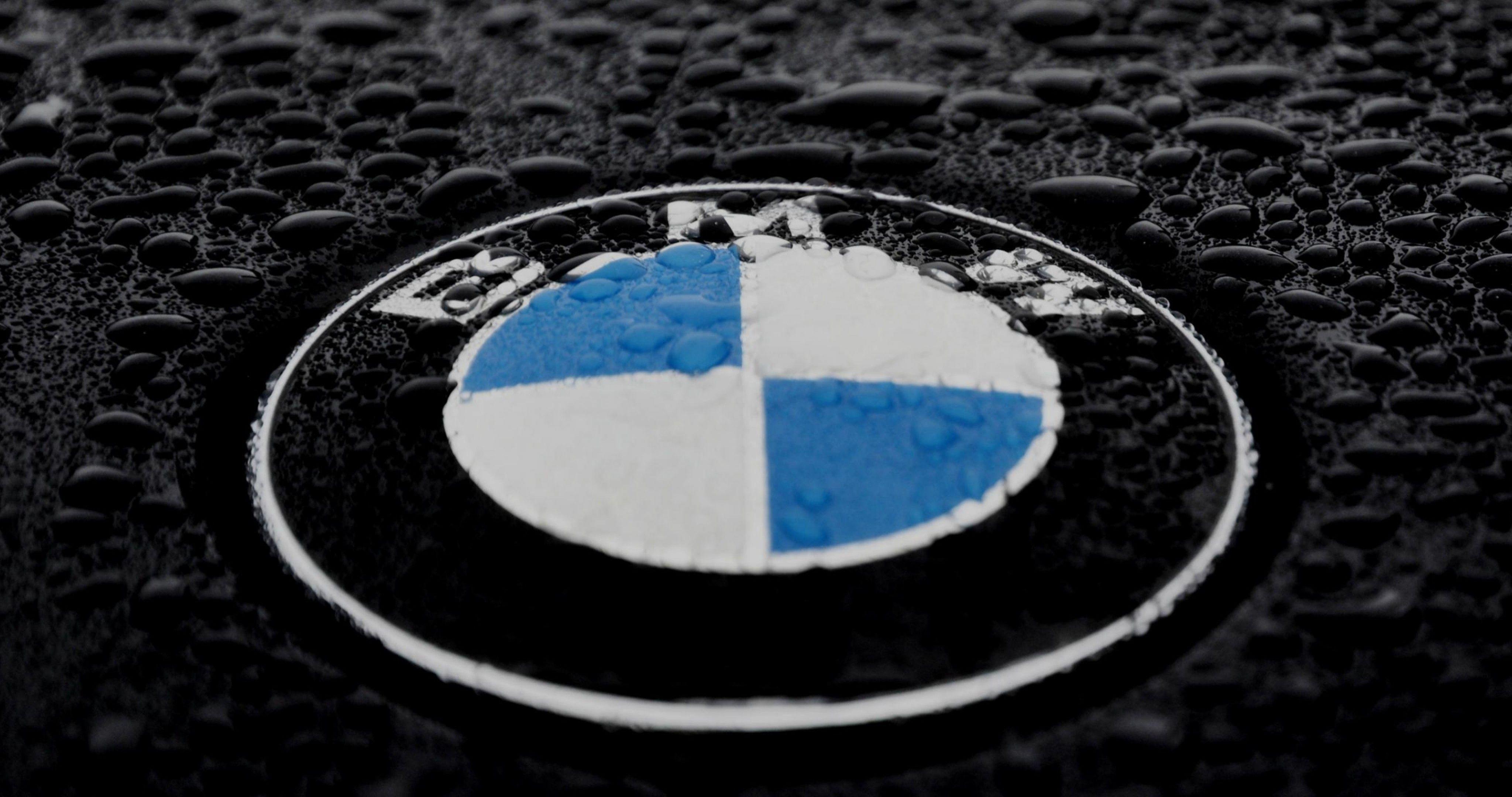 BMW logo close up 4K.com, High Definition