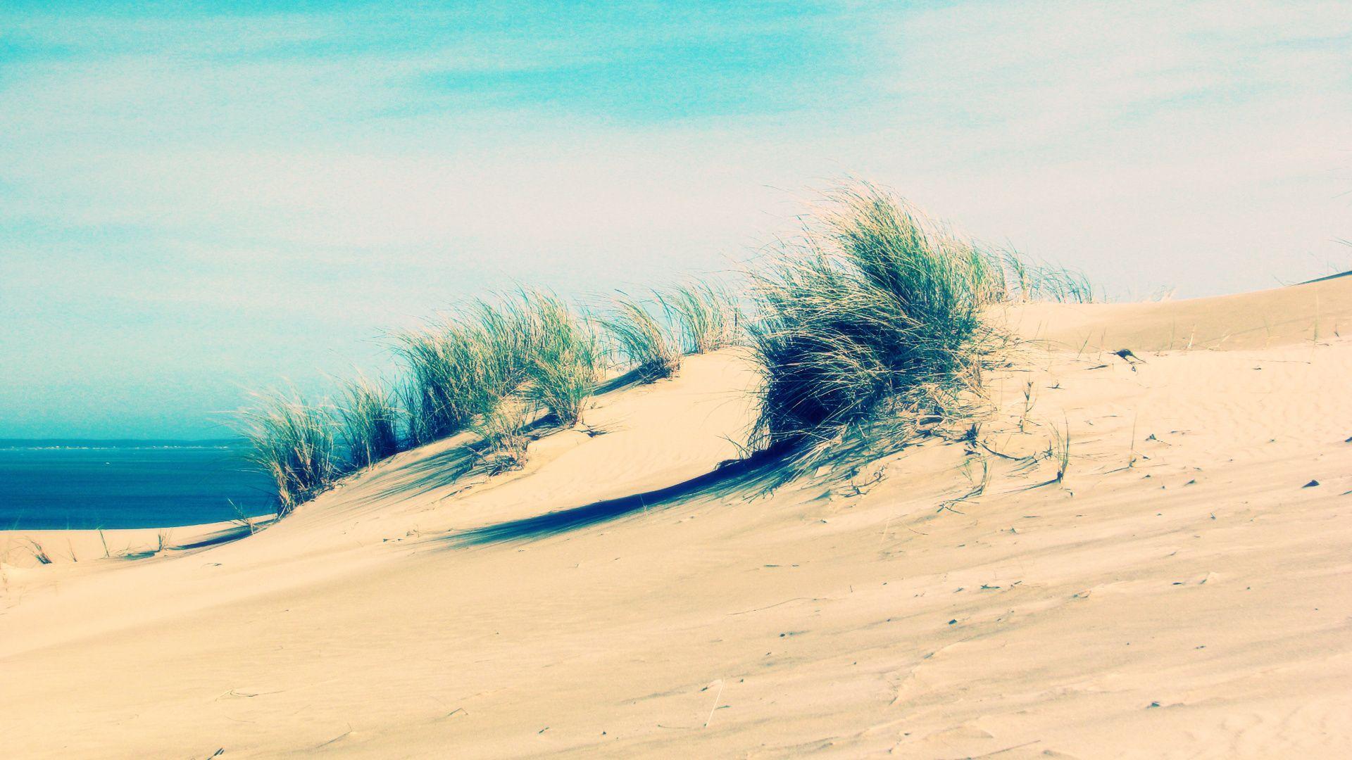 Beach Sand Dunes HD Wallpaperx1080